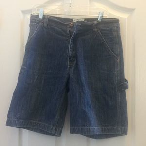 Men’s high sierra denim carpenter shorts 32